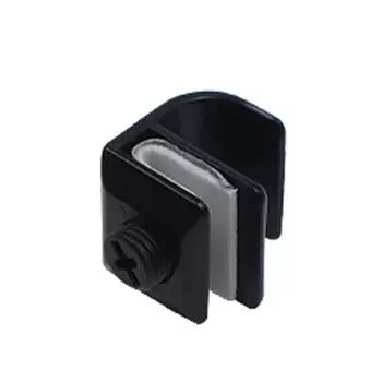 Круглая стеклянная дверная ручка для душа, витрины, ящик шкафа, металлический зажим, фурнитура для ванной комнаты, нержавеющая, простая в установке