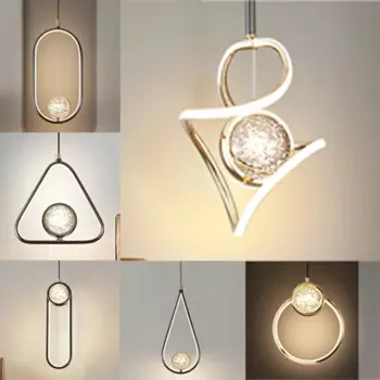 Круглая светодиодная хрустальная люстра, украшение для спальни, гостиной, лестницы, ресторана, кофейни