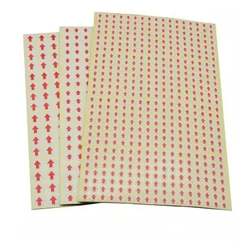 Круглые наклейки Coupleasy с стрелками ошибки