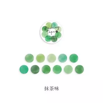 Круглые наклейки Gimue 01956