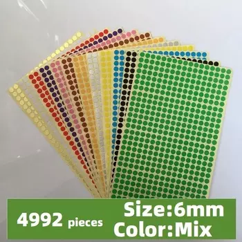 Круглые самоклеящиеся наклейки PKQ