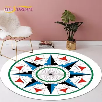 Круглый 3D ковер LOUSIDREAM