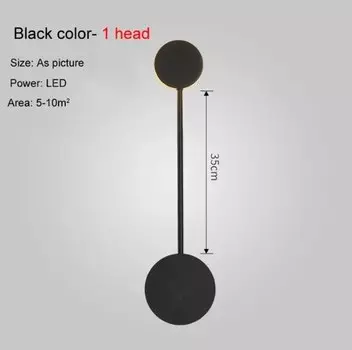 Круглый настенный светильник QIYAMI