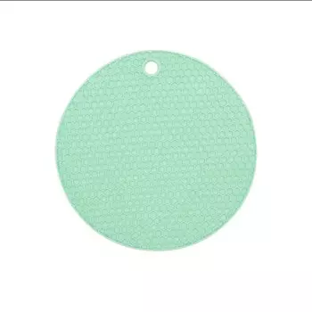 Круглый силиконовый коврик для стола