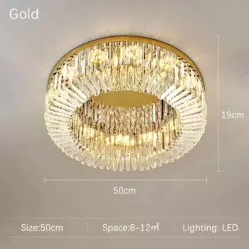 Круглый светодиодный люстра JIANKEXING