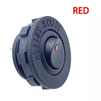 Круглый светодиодный переключатель HBXINTAO DC 5В 9В 12В 24В