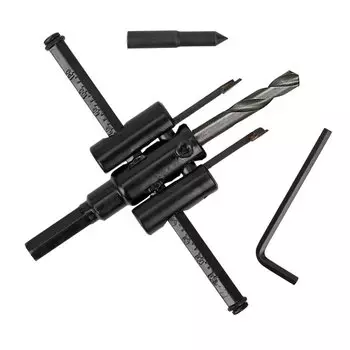 Круговой резак 40-120 мм Регулируемая аккумуляторная круглая пила по дереву