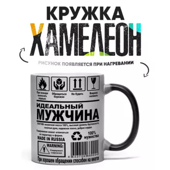 Кружка Хамелеон Идеальный мужчина 330мл