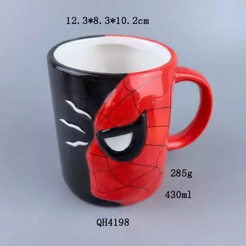 Кружка Hot Toys Marvel Железный человек Человек-паук