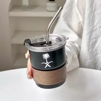 Кружка из нержавеющей стали 300 мл CZSAE черная