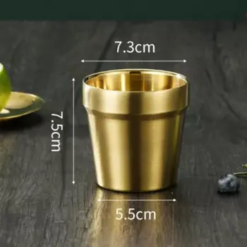 Кружки из нержавеющей стали 175 мл