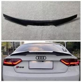 Крыло из углеродного волокна для AUDI A5, задний спойлер Coupe B8, 4 двери 2008 2009 2010 2011 2012 2013 2014 2015 2016 Sportback M4 Style