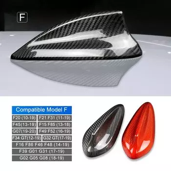 Крышка антенны из углеродного волокна для BMW E90 E92 E46 E36 E60 E70 F20 F30 F10 F22 F31 F15 F21 G30 G20 G01 G05 G07 Аксессуары
