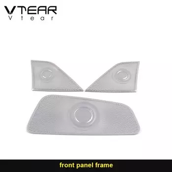Крышка динамика двери Vtear, украшение интерьера автомобиля, аксессуары для передней стойки, отделка багажника, детали приборной панели для Kia Carnival KA4 2022