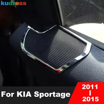 Крышка динамика из нержавеющей стали для Kia Sportage R 2011 2012 2013 2014 2015