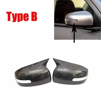 Крышка для бокового зеркала заднего вида автомобиля, крышка обшивки для Mitsubishi Lancer X 10 EX EVO 2008-2016, аксессуары для модификации