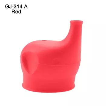 Крышка для бутылки MOONBIFFY, детская, силиконовая, форма слона