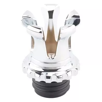 Крышка для топливного бака мотоцикла в стиле короны с вентиляционными отверстиями масляная крышка CNC Крышка для топливного бака для Harley Sportster Dyna Softail Touring Road King