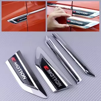 Крышка для вентиляционного отверстия автомобиля, АБС-пластик, 4 шт., для VW Tiguan 2017 2018