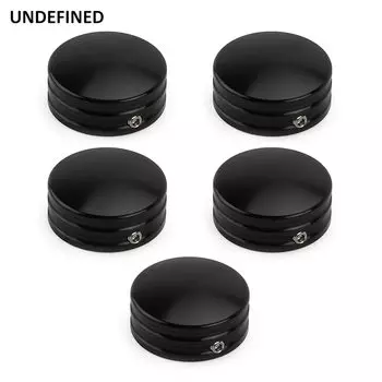 Крышка для заднего болта звездочки, плоские колпачки для Harley Sportster 883 XL1200 04-2021 Softail Fatboy 93-2017 Touring Road King Street Glide