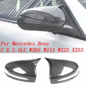 Крышка для зеркала заднего вида для Mercedes Benz C E S GLC W205 W213 W222 X253