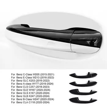 Крышка дверной ручки ABS для Mercedes Benz A B C E GLC CLA GLE GLS GLB CLS Class W177 W247 W205 W213 X253 C118 W167 X157 X247 C257