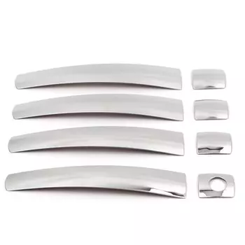 Крышка дверной ручки для Toyota Land Cruiser 2016 2017 / Prado FJ150 2015 2016 2017 2018 из нержавеющей стали