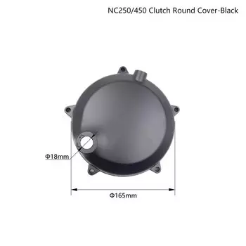Крышка двигателя мотоцикла для Zongshen NC250 NC450 Kayo, детали двигателя, сцепление, большая/круглая крышка, защитная крышка, подходит для AVANTIS MOTOLAND