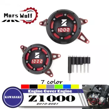 Крышка двигателя мотоцикла, корпус двигателя, противоударный слайдер, Защитная крышка для Kawasaki Z1000 Z1000sx Z1000R Z 1000 SX /R 2010-2021