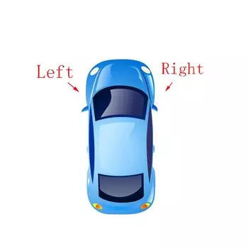 Крышка фар L/R, крышка объектива автомобильной фары для BMW E39, 4-дверная подтяжка лица 1996-2001 2002 2003 # 63128375301 63128375302