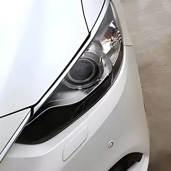 Крышка фары автомобиля, накладка на переднюю фару автомобиля для Mazda 6 atenza 2014-2016, АБС-хром, 2 шт./лот, автомобильные аксессуары