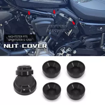 Крышка гайки для Harley Sportster S 1250 RH1250 S RH975 S Nightster 975 гайка мотоцикла чехол премиум-класса 2022 2023