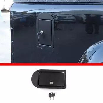Крышка из алюминиевого сплава для автомобильного масляного топливного бака с замком для Land Rover Defender 90 110 130 2004-2018, автомобильные аксессуары