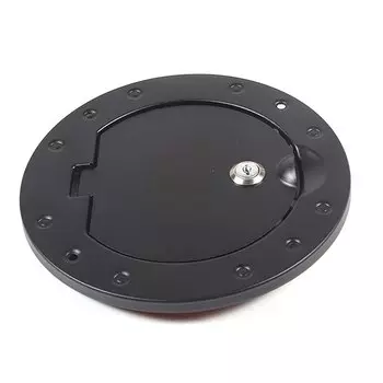 Крышка из алюминиевого сплава для автомобильной топливной двери, крышка для бензобака, декоративная крышка для Hummer H3 2005-2009, аксессуары для внешней модификации