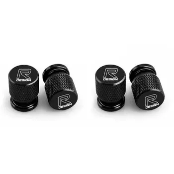 Крышка клапана колеса автомобиля, крышка из углеродного волокна, автомобильный брелок для Volvo R design T6 AWD S40 S60 S90 XC40 XC60 XC90 V40, аксессуары