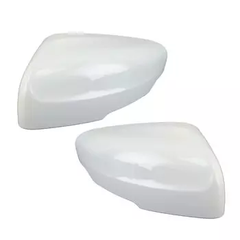 Крышка корпуса бокового зеркала заднего вида для Volvo XC60 2013-2018 ледяной белый с пряжкой, крышка зеркала заднего вида, автомобильные аксессуары