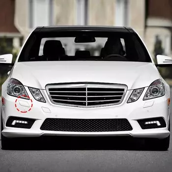 Крышка омывателя фар переднего бампера для Mercedes Benz E Class w212, аксессуары E300 E350 E400 E550 2008-2013 2128600108
