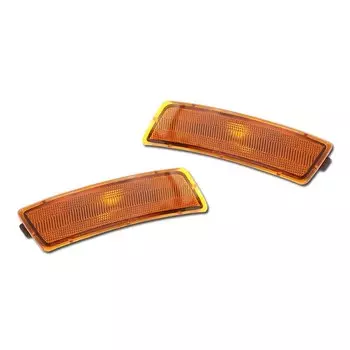 Крышка переднего бокового габаритного фонаря с дымчатыми линзами для Volkswagen Tiguan 2012-2019 Volkswagen Beetle, без лампочки