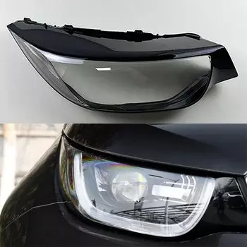 Крышка передней фары для BMW i3 2014-2020, прозрачный налобный фонарь, корпус, объектив, оргстекл, замена оригинального абажура