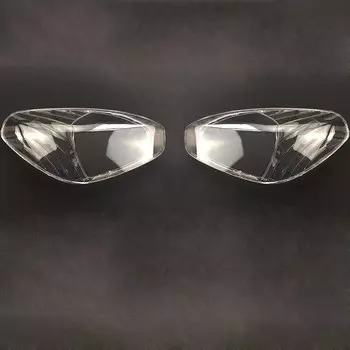 Крышка передней фары для Hyundai Accent 2006 ~ 2010, прозрачные лампочки, фотолампы из органического стекла, замена оригинальных линз