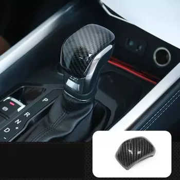 Крышка рычага переключения передач для автомобиля, хромированная декоративная ручка переключения передач для Chery Tiggo 8 2018, аксессуары из углеродного волокна, набор автомобильных молдингов