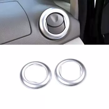 Крышка с хромированной отделкой для вентиляционного отверстия приборной панели из АБС-пластика, внутренняя отделка, передняя стеклянная крышка для воды для Nissan NV200 Evalia 2013 2018