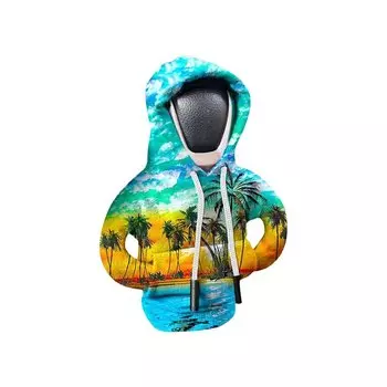 Крышка с капюшоном переключения передач, крышка переключения передач, украшение ручки переключения передач, подходит для ручного автоматического универсального автомобиля, рычаг переключения передач, внутренний декор