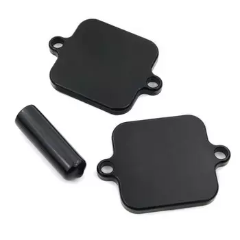 Крышка Smog Block Off Plate подходит для Kawasaki NINJA 1000 2011-2014 Z1000 2010-2015 ZX-6R 2009-2020 ZX-10R 2011-2015 Z900 2017-2022