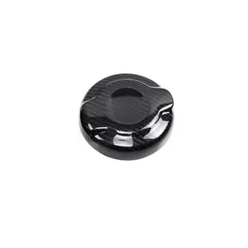 Крышка топливного бака бензобака из углеродного волокна для Mini Cooper S JCW F55 F56 F57, аксессуары для крышки топливного бака (черный)
