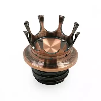 Крышка топливного бака Crown с вентиляционными отверстиями, газовая крышка, совместимая с Harley Sportster XL 883 1200 48 Dyna Touring Road King Softail на заказ