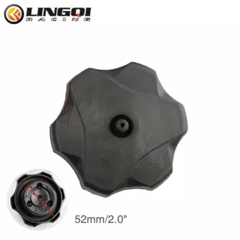 Крышка топливного бака для питбайка LESQUE, крышка бензинового бака, крышка топливного бака 52 мм, внутренний диаметр для 49cc 70cc 90cc 110cc ATV мотоцикла