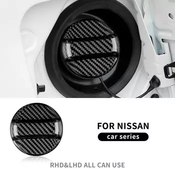 Крышка топливного бака из сухого углеродного волокна для Nissan 370Z 350Z GTR Qashqai X-Trail Versa Maxima Altima Rogue Murano Juke Tiida Infiniti FX35 QX60