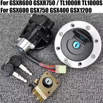 Крышка топливного переключателя зажигания для Suzuki GSX400 GSX1200 Inazuma TL1000R TL1000S GSX600 GSX750 GSXR600 GSXR750/GSX GSXR 600 750