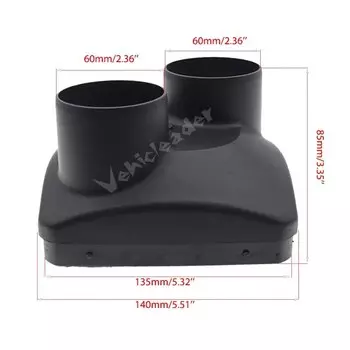 Крышка вентиляционного отверстия для воздуха, дизельный парковочный обогреватель, детали для обогревателя Webasto 2 кВт 5 кВт для автомобиля, грузовика, автобуса, каравана, лодки, обогрева